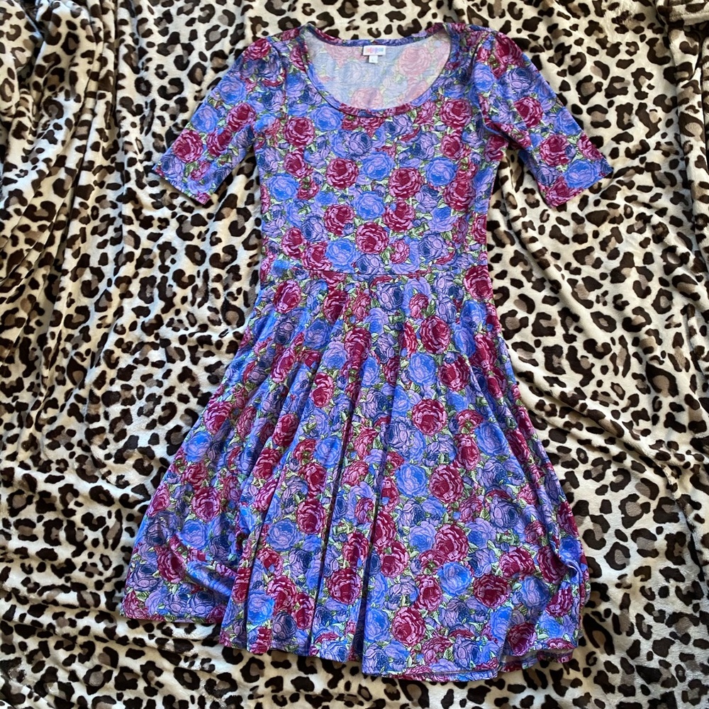 Blue and purple Nice dress